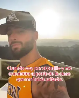 Si no hablo no me ve #maluma #meme #parati #profe #escuela 