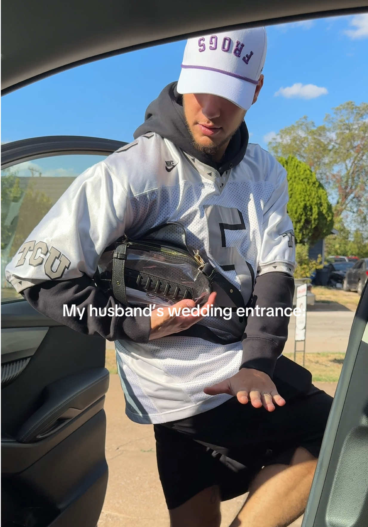 Best part is…nobody knows if I’m serious or not 🤪🤭 #soulmate #futurebride #2026bride #weddingplanning #myman 