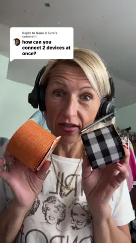 Replying to @Nana B Sure JLab seriously thought of EVERYTHING when they made this work from home wireless headset! #wirelessheadset #bluetoothheadset #wfhsetup #headsetforwork #workfromhomesetup 