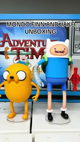 Unboxing @Mondo Finn and Jake 🤜🤛🏻 Follow my Instagram @da_shrimp21 #adventuretime #finnandjake #cartoonnetwork #toy #actionfigures 