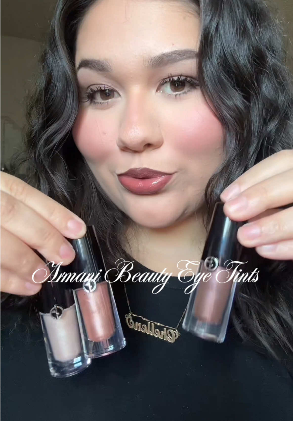 trying the @Armani beauty eye tints for the first time! “chesnut” is absolutely perfect for a moody, fall makeup look🍂 #falleyeshadow #fallmakeup #giftedbyarmani 