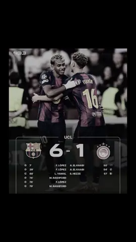 برشلونه ينتصر بسداسيه على اولمبياكوس مبروك للكتلان❤️💙✨: #تيم_لاكس_الاعظم #تيم_مصممين_اوربا💎 #foryoupageofficiall #برشلونه_عشق_لا_ينتهي💞🔱🏅 
