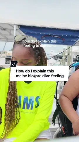How do I explain the feeling of being a marine bio girly pre-dive?? #MarineBiology #marinebiologist #scubadiving #ocean 