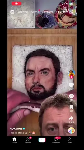 NORMAN TJR EN VIE 😱😱 #norman #humour #onrigole #youtubers 