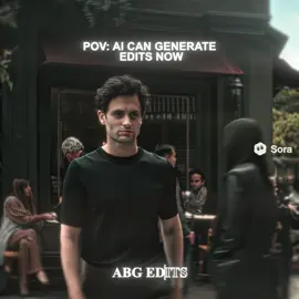 Ai can generate edits now 🔥 #edit #sora #editing #aftereffects #joegoldberg #joegoldbergedit #viral #fyp 