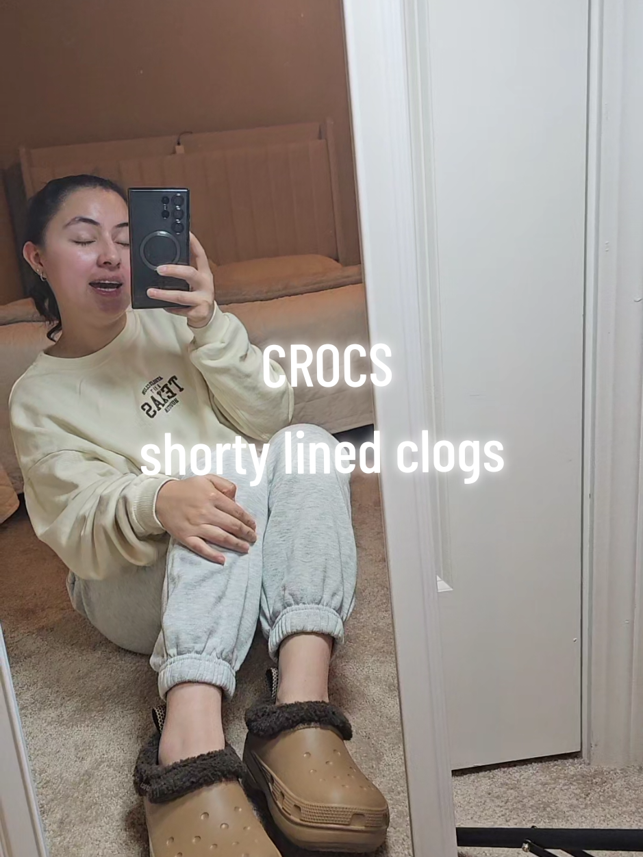CROCS shorty lined clogs #crocs #croctober #crocssuperbrandday #tiktokshopcreatorpicks #tiktokshopblackfriday @Crocs 