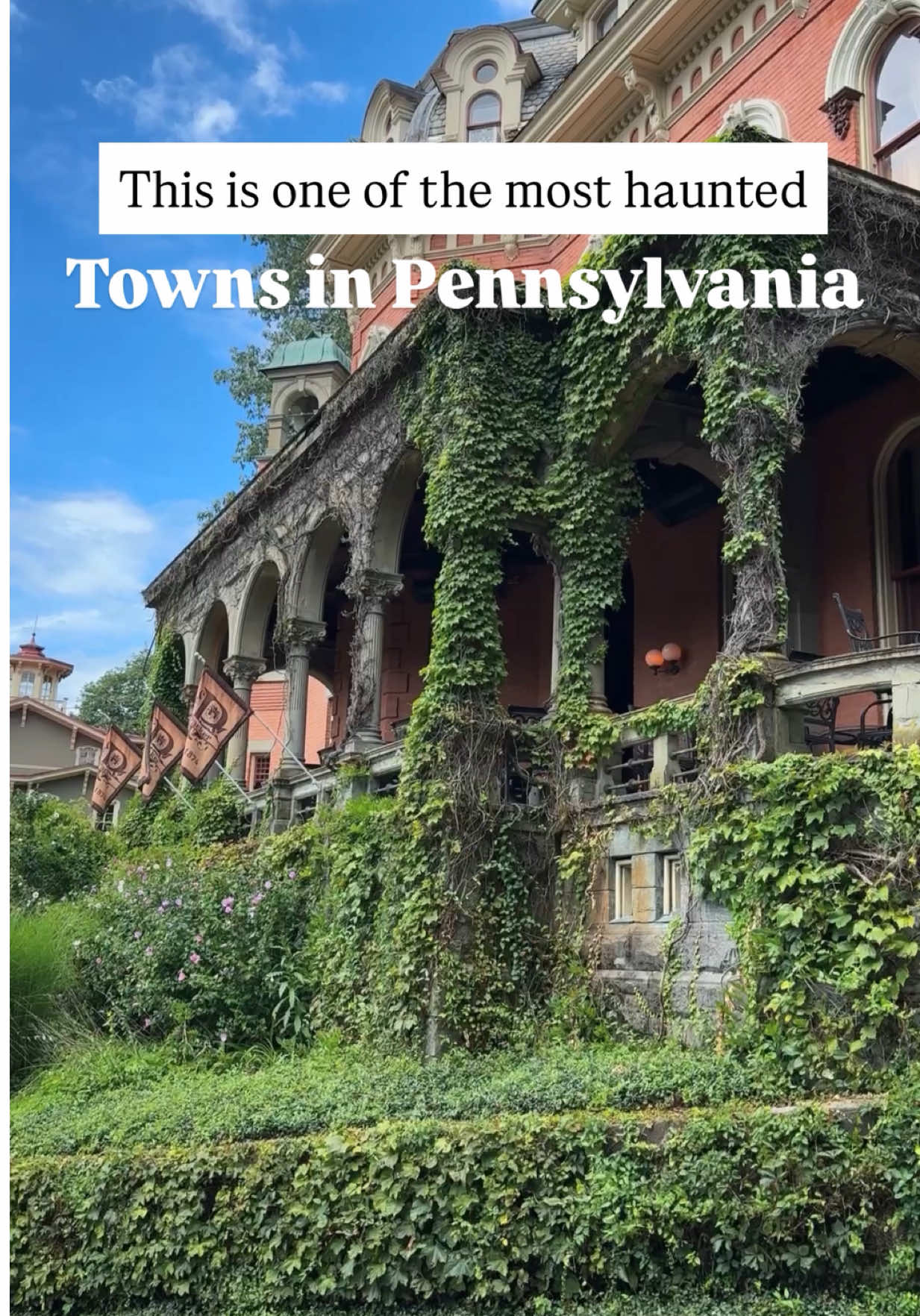 This is the perfect place to visit in October for its fall colors and spooky past 🍂👻 A little history: Jim Thorpe was a world famous Native American athlete, often referred to as the greatest athlete of all time. After his passing, the struggling towns of Mauch Chunk and East Mauch Chunk accepted his remains and renamed their town Jim Thorpe to honor him and to save the town from going broke. 📍Jim Thorpe is about a 2 hour drive from NYC, 1.5 hours from Philly, and 4.5 hours from Pittsburgh making it an easy fall weekend getaway from the Northeast. Here’s how to spend a weekend exploring this charming historic town ⬇️ Day 1 – Friday ⛰️ Check into your stay in downtown Jim Thorpe and try your best to find a place that includes parking otherwise you will have to pay each day. The Harry Packer Mansion holds murder mysteries a few times per year for guests and I’d LOVE to do this someday. 🍸 Spend your first night sipping drinks on the porch of the haunted Harry Packer Mansion or The Inn. 🍗 Grab dinner downtown and stroll through the cobblestone streets lit by lanterns. The garlic buffalo wings at Notch Eight Craft House were SOOOO GOOD I went back for seconds. Day 2 – Saturday 🚌 Hop on the Jim Thorpe Trolley Tour to learn the town’s fascinating and spooky history. 🛍️ Wander Race Street and Broadway for vintage shops, boutiques, and cafés. 🚴‍♀️ Go biking or whitewater rafting through Lehigh Gorge State Park where the fall views are unreal. Day 3 – Sunday ☕️ Start your morning with coffee at Curiosities Coffee House or Muggles Mug. 🚂 Ride the Lehigh Gorge Scenic Railroad for sweeping mountain views. 🏚️ Visit the Old Jail Museum to see the eerie handprint left by a prisoner who claimed innocence. ⛏️ End your trip with the No. 9 Mine Tour, one of Pennsylvania’s oldest coal mines and one of the coolest tours I’ve ever done. Things to do in Jim Thorpe Pennsylvania | Things to do in the Pocono Mountains | Fall roadtrip | Haunted places in Pennsylvania #jimthorpe #jimthorpepa #pennsylvania #visitpa #hauntedplaces 