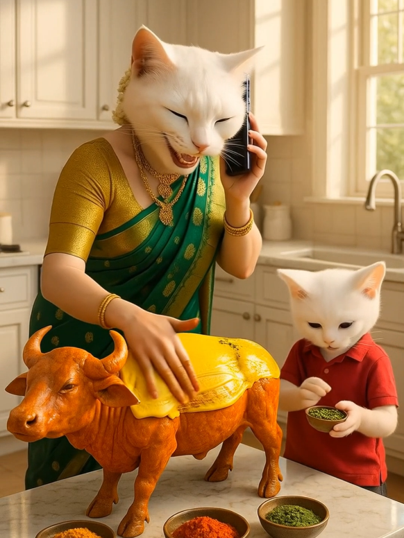 carelessness turns happiness into lifetime sorrow #ai #aicat #animation #trending #funny 