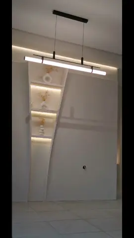 Wall niche design idea 💯✨#wallartdecor #niche #interiordesign @Draiaia karim #four_you #minimalist 