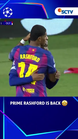 Barcelona membuat Prime Rashford bangkit🔥 Rashford kembali cetak brace gol untuk Barcelona👏🏻 #SCTVSports #UEFAChampionsLeague #MatchClip #Barcelona #Olympiacos