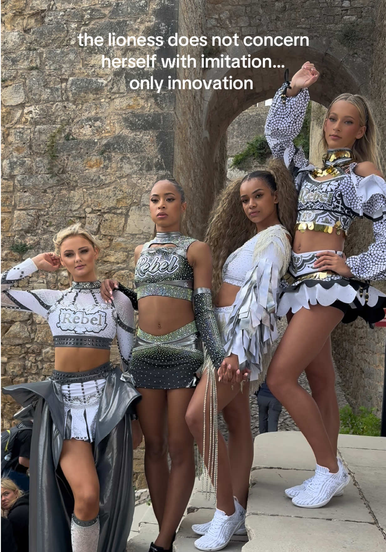 #RebelCoutureWeek is coming soon… 👀 Where to, next? ✈️✨ #RebelinLisbon #RebelCouture #RebelFeature #RebelAthleticCheer 