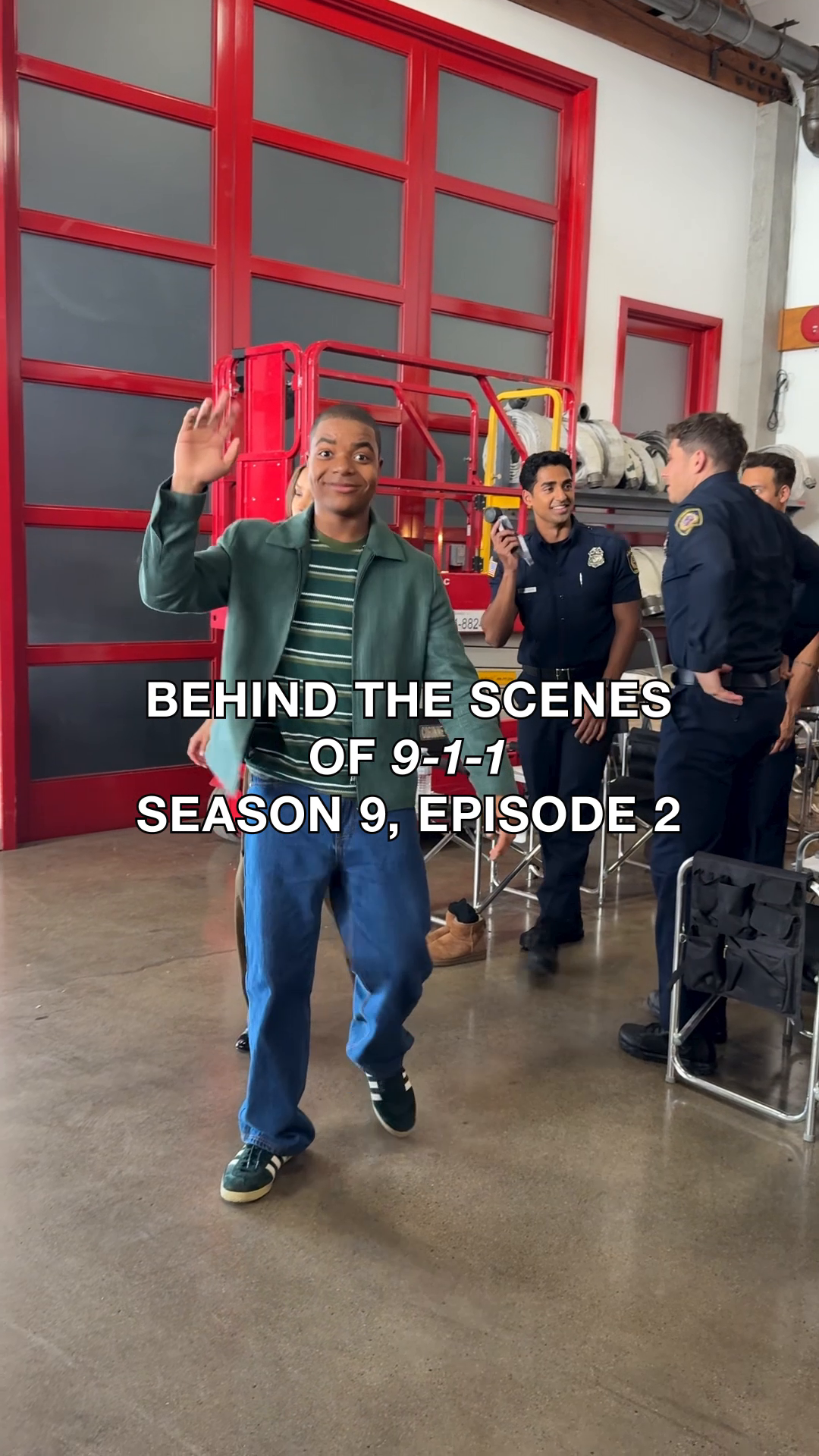 Peek behind the scenes of Episode 2 #911onABC 🎬