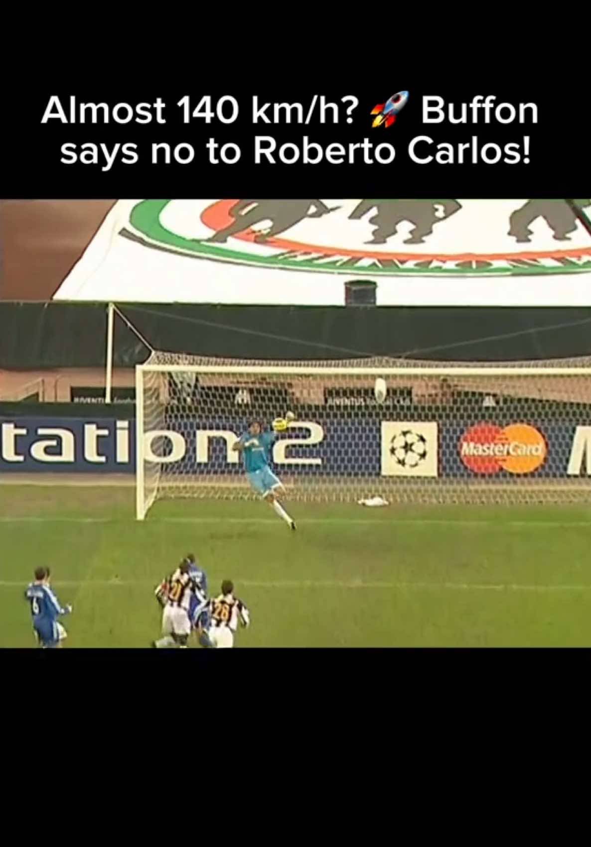 The GOATKeeper 🤯 #juventus #realmadrid #ChampionsLeague #buffon #edit 