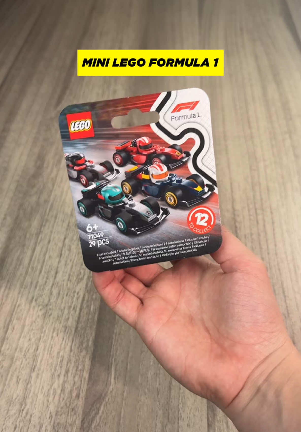 Mini LEGO da Formula 1  Site pelo link da bio 🔗 #f1 #lego #formula1 #miniatura #carrinhos 