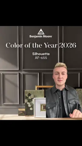 Sophisticated. Sultry. Statement-making. @Benjamin Moore 2026’s Colour of the Year, Silhouette AF-655, is redefining what timeless neutrals look like and we’re here for it. ✨ #LuxuryDesign #InteriorStyling #paint #fyp #toronto 