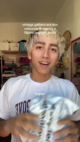 What do you think about my @Poshmark purchase! And the outfit I styled inspired by traditional Filipino formalwear ? 🇵🇭 #vintagedior #filipino #vintagefinds 