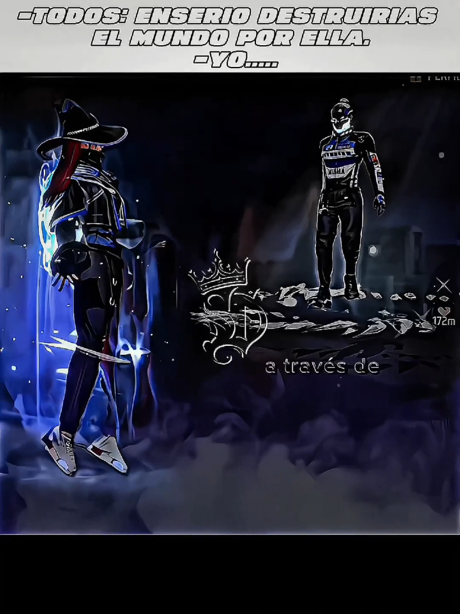 Ella es mi mundo #oscuridad #desamor #freefire #reflexion #motivacion 