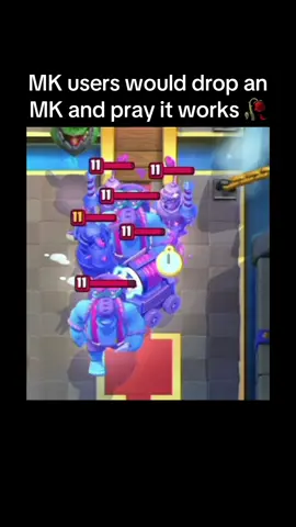 MK solves any problem #fypシ #blowthisup #viral #clashroyale #meme 