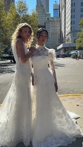 Hey New York, did you miss us?  #newyorkbridalfasionweek #newyork #weddingdress #weddingspo 