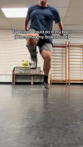 Before you ask, I did not re-break my foot (knock on wood) #d#dancet#tapf#fypt#trendv#viral