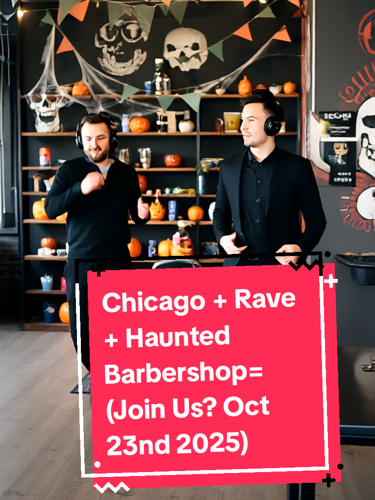 Chicago.... join us?👻💈✂️ #chicago #Illinois #ChicagoIL #chicagoillinois #edmchicago  @Dale Smiirk 😏  @DjDro__ 