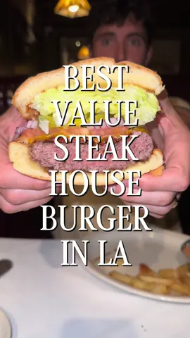 No. 7️⃣6️⃣: Taylor's Prime Hamburger from Taylor's Steak House in Koreatown Ingredients: B Flavor: B+ Concept Execution: A- Sides and Experience: A- Personal Taste: B+ COUNTDOWN-O-METER: 86% A simple, satiating burger that transports you to another era. Side saucer of Thousand Island is a deliciously deranged move.  #lafoodie #burgers 