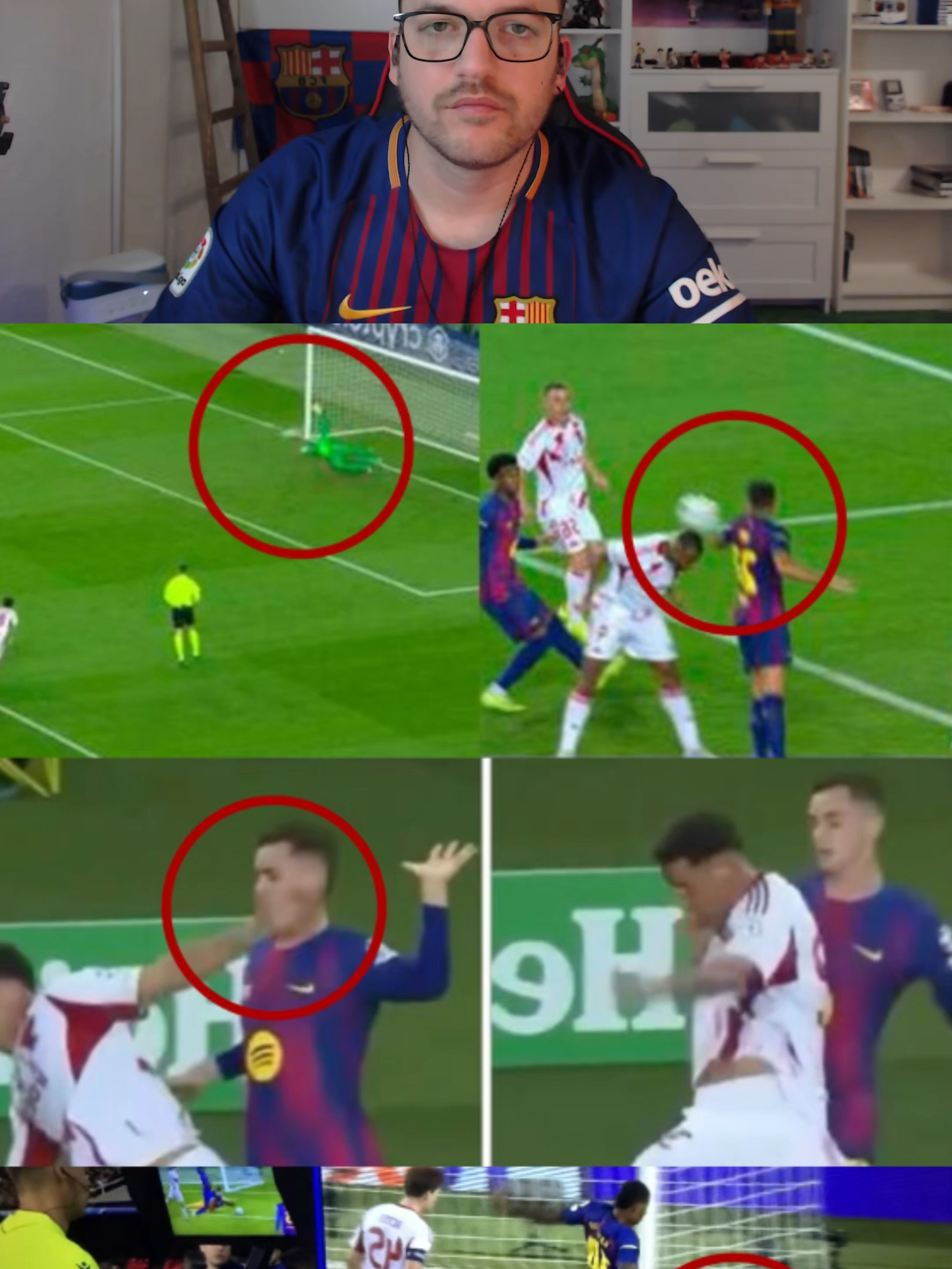 POLÉMICA ARBITRAJE BARÇA - OLYMPIACOS #fcb #olympiacos #fcbarcelona #arbtiro #polemica #champions