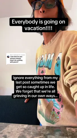 Replying to @Michelle B I feel so bad, I made it a priority to comfort my kids for the first week or so, but then I had to comfort myself because I wasn’t coming to terms with the loss.  This is definitely going to be a family vacation of recentering healing and moving forward!  everybody grieves differently and unfortunately, even when somebody or something dies life still moves on at 100 mph I got so caught up…. #p#petlossgriefg#greivingjourneyp#parenting