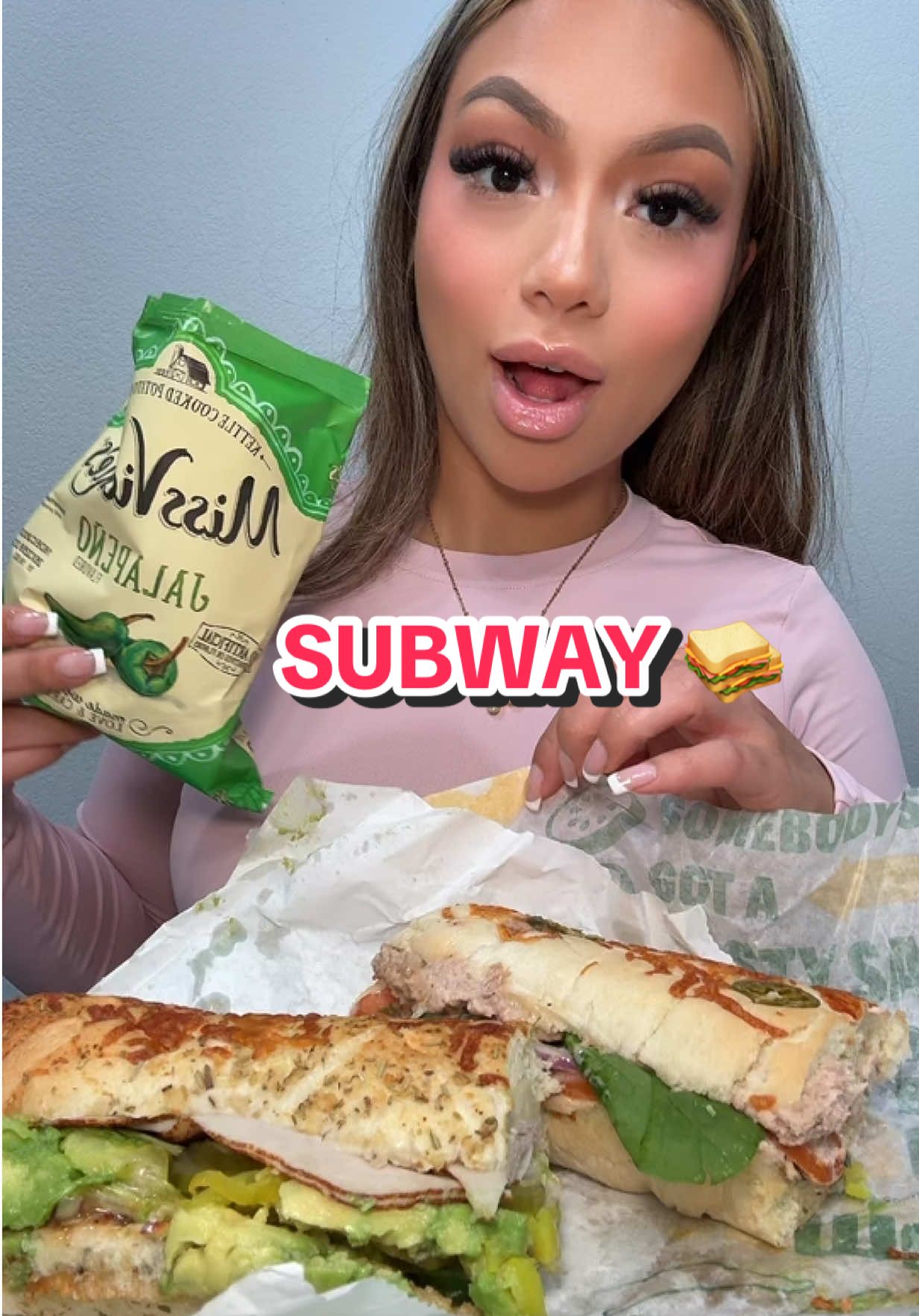 SUBWAY 🥪😋 #subway #sandwich #sandwichtiktok #mukbang 