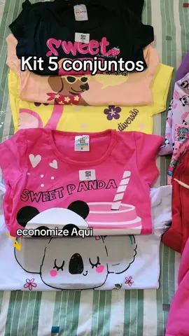 Kit 5 conjuntos infantil  #kitroupainfantil  #conjuntoinfantilmenina  #roupamenina  #conjuntosverao  #kitconjuntoinfantil 
