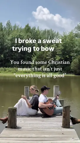 In this world, you will have trouble.. but take heart ❤️  “Strive” by Logan and Katie  #worship #christianmusic #countrychristian #christiancountry #jesus 