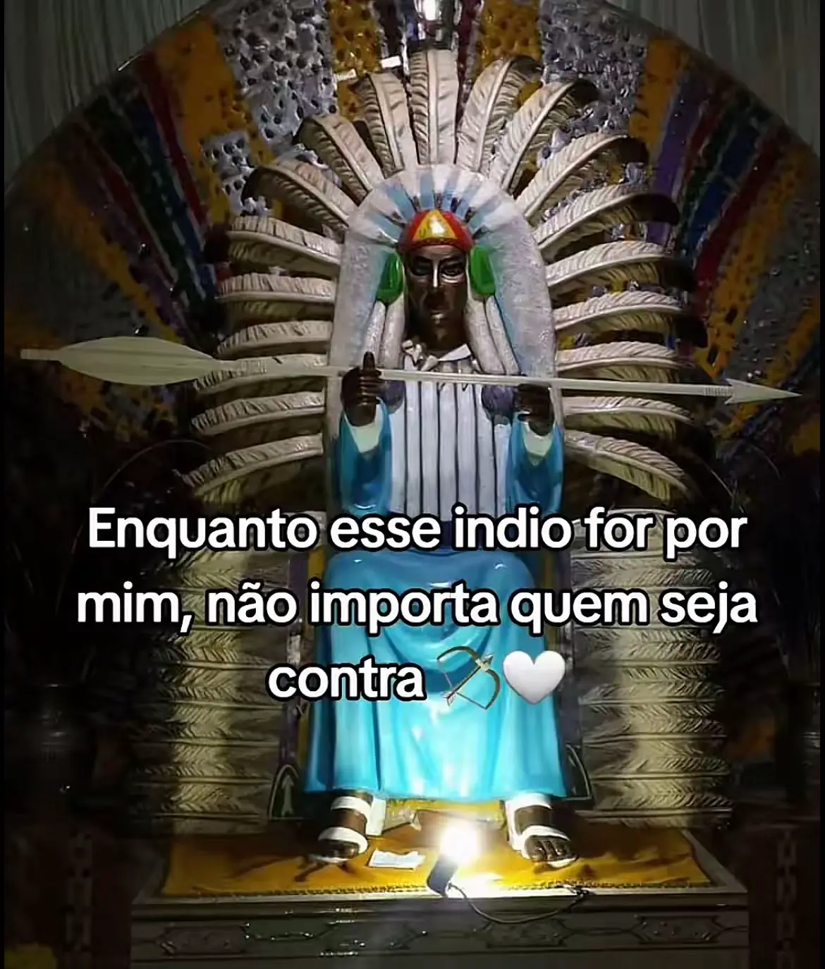 Pai seta branca 🤍  #valedoamanhecer #doutrinaespirita #espiritualista 