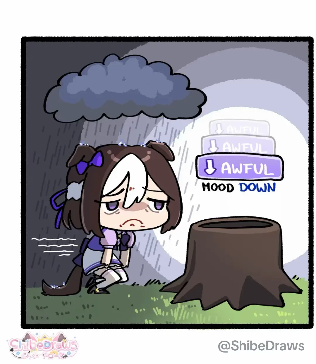 That’s how it be sometimes  #umamusume #horse #umamusumeprettyderby #comic 