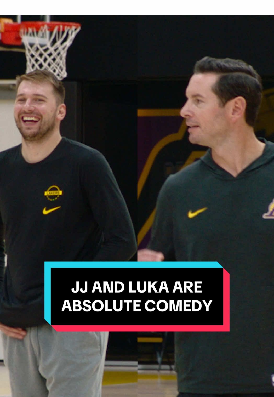 Luka loves messing with JJ | JJ Mic’d Up #lakers #luka
