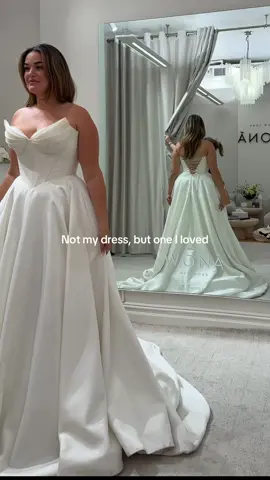 I just felt like Sean wouldn’t get it #2026bride #weddingdress 