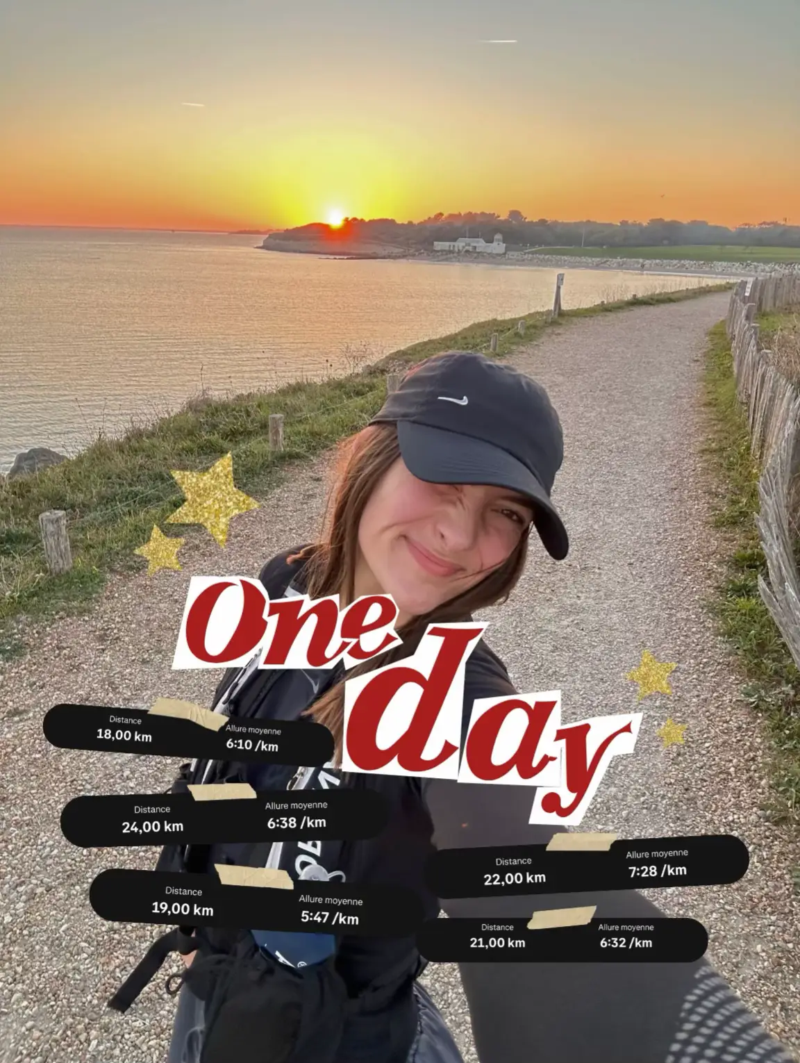 It's up to you ! The road can be long, and progress isn't always linear… Some days feel easy, others feel like a battle... But every single step counts ! 🤍 We all move at our own pace and that's okay !!What matters is showing up, again and again, even when no one's watching ! This is not about being the fastest… It's about becoming stronger, more consistent, and more confident with every run !🏃‍♀️  So today, I choose one day !!  #onedayordayone #runmotivation #viral  #runtok #marathontraining