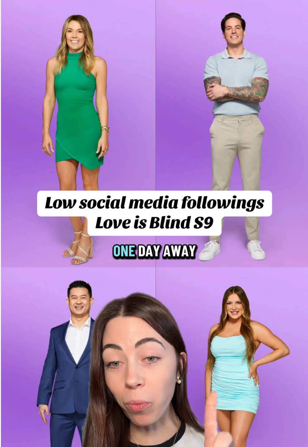 what do you think the low social followings says about this cast and season as a whole? #realitytv #loveisblindnetflix #loveisblind #netflix 