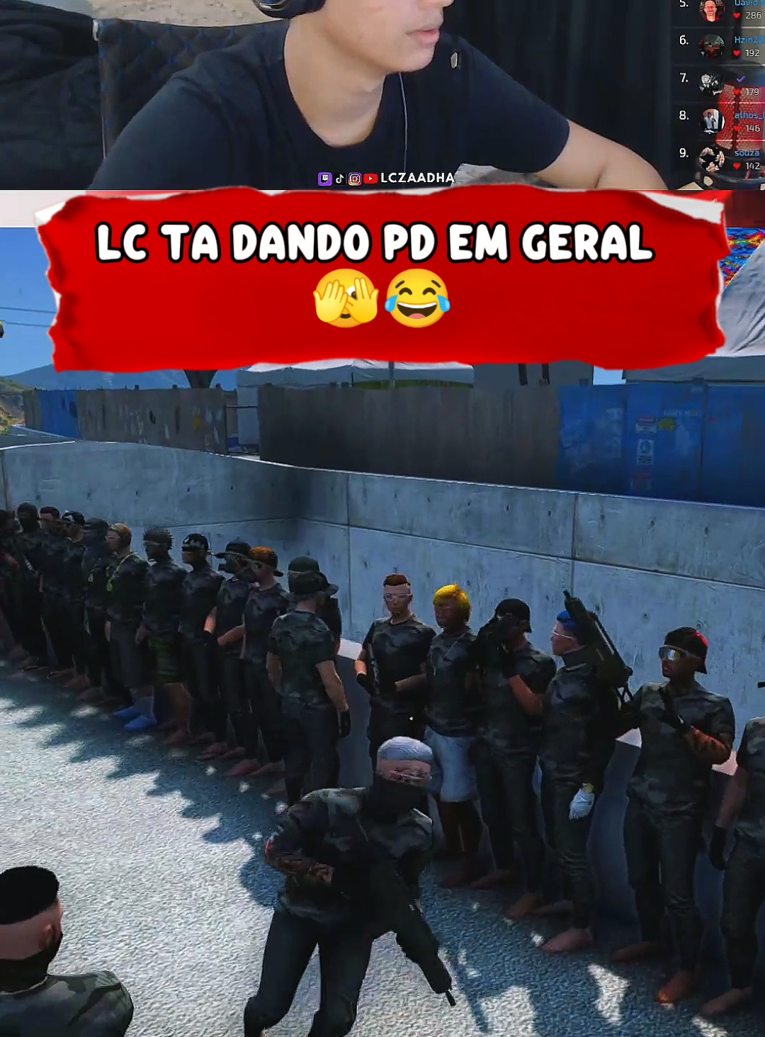 @LCzaadha Tá dando PD em geral 😂 #america #fivem #highlight #Rp 