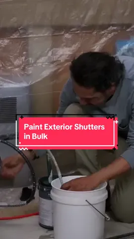 🎨🖌️ Painting exterior shutters doesn’t have to take forever. @Mauro Henrique shares some time-saving tips to paint them in batches and still get a smooth, lasting finish. #ThisOldHouse #homerenovation #homeimprovement #DIY #painting 