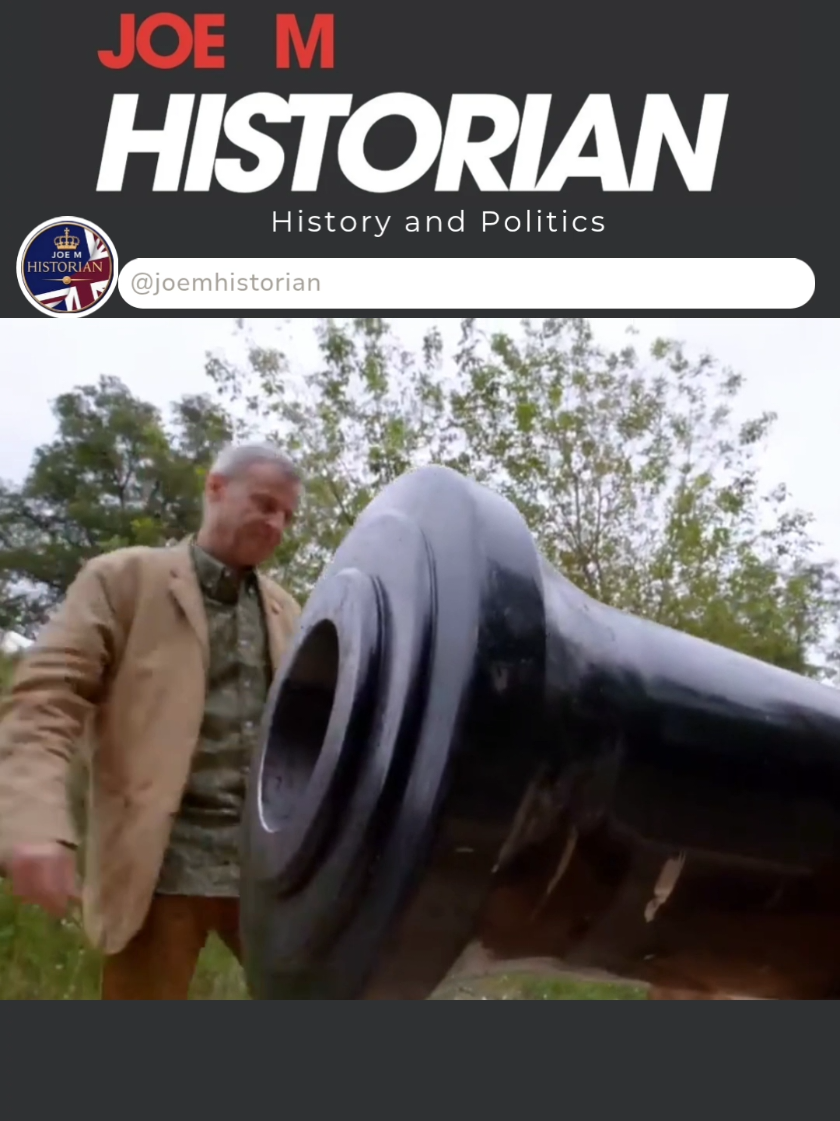 Demonstration of a 17th century cannon and the devastating impact it would create. 