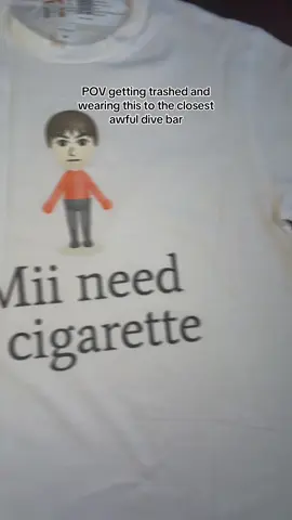 lol this is so cute #fyp #graphictees #funnytshirts #dart #mii 