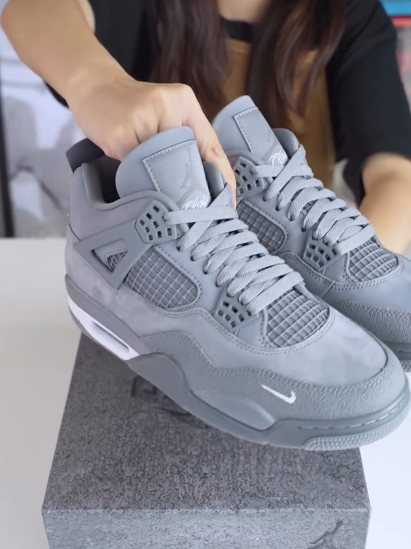 Jordan 4 Retro OG SP Nigel Sylvester Brick by Brick Grey would u cop or drop if release? #jumpman23 #jumpman #jordan4squad #jordan4vibes #jordan4 #jordan4s #jordansdaily #jordandepot #aj4 #jordanaddict #jordanretro #airjordan #jordanfeatures #thesneakerarmy #thesolefirm #stilllaceddifferently #complexsneakers #sneakerfreaker #lacekickz #nicekicks #kickstagram #igsneakercommunity #my_nike_kickz #hdsneakerfeed #brickbybrick
