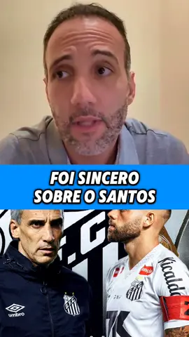 Foi sincero sobre o Santos  #santos #santosfc #brasileirao 