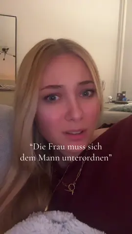 Ich bekomme so Aggressionen wenn ich solche Aussagen höre. #unterordnen #feminismus #beziehung #feminism 