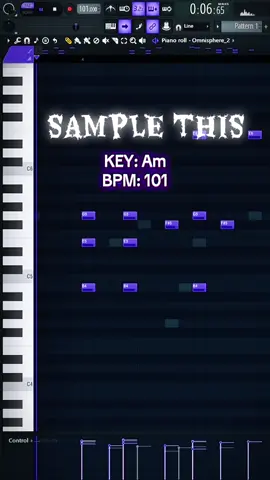 Sample this melody producers 🎹🌙 #BeatMaker #sample #flstudio #producer 