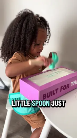 Little Spoon earned a 10/10 in our home for clean ingredients and food your toddler will actually eat. Check out @Little Spoon products in a @target  near you and let us know which products are your fave. Kaylani is loving the Mac and Cheese flavored veggie loops 💗💗💗 #girlmom #littlespoon #builtforthis #MomsofTikTok #kaylanichronicles 