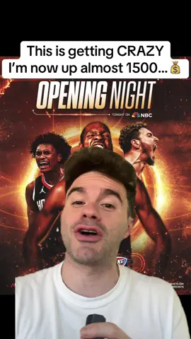 DAY 5: NBA OPENING NIGHT AND YOU DECIDE WHAT I BET ON‼️🏀 Tonight I’m putting up 200…💰 Remember 1 straight up & 1 Parlay at least so flood the comments cause I’m choosing the top ones… #sportsbetting #NBA #nfl #nbabasketball #nbabetting 