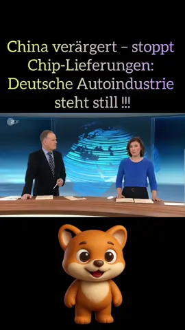 „China verärgert – stoppt Chip-Lieferungen: Deutsche Autoindustrie steht still!“