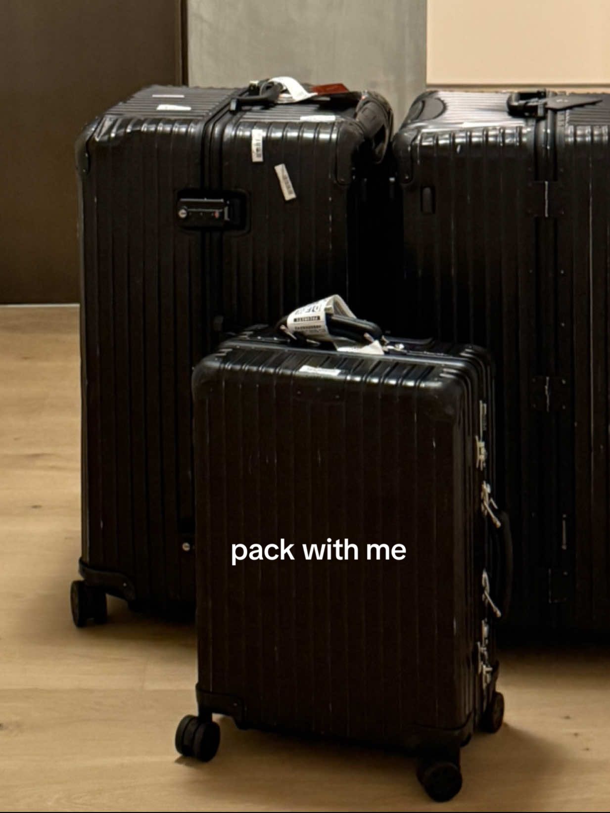 here’s how I pack for long travel below  1. Garment bags for nice clothes to help with damage + creasing 2. Compression packing cubes , fold clothes nicely to help with wrinkles  3. pack supplements - taking my @Bloom Nutrition gummies with me #bloompartner  4. Travel size perfume  5. Clear product / beauty bags to help with finding items easier + helps with organization (I seperate them in terms of categories. Like hair, oral care, misc)  6. Choose a luggage that is sturdy and pack everything snug  7. Air tags to help with loss luggage if it happens  8. Put all valuables in your carry on 