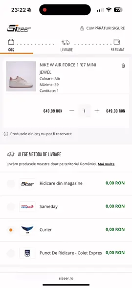 🔥 Nike Air Force 1 | Cod reducere Sizeer | evoucher.ro #codreducere #sizeer #nikeairforce1 #reduceri #fyp 